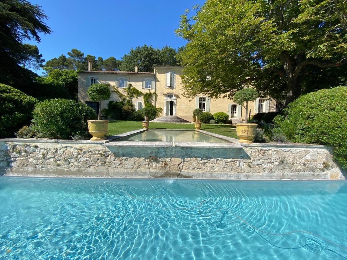Bastide De Ganay - Saint Jerome Bed and Breakfast Aix-en-Provence Exteriör bild